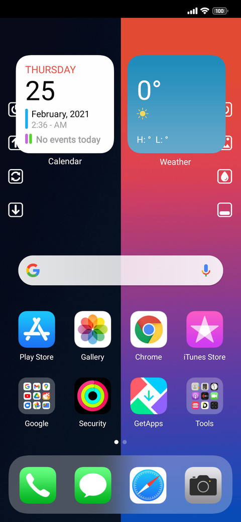 IOS 14 DEV screenshot