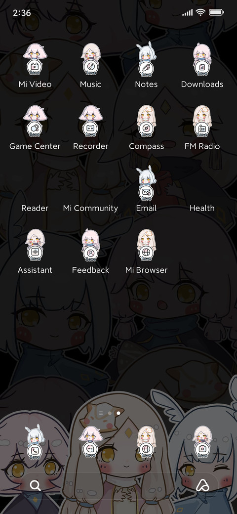 Dynamic cute girl screenshot