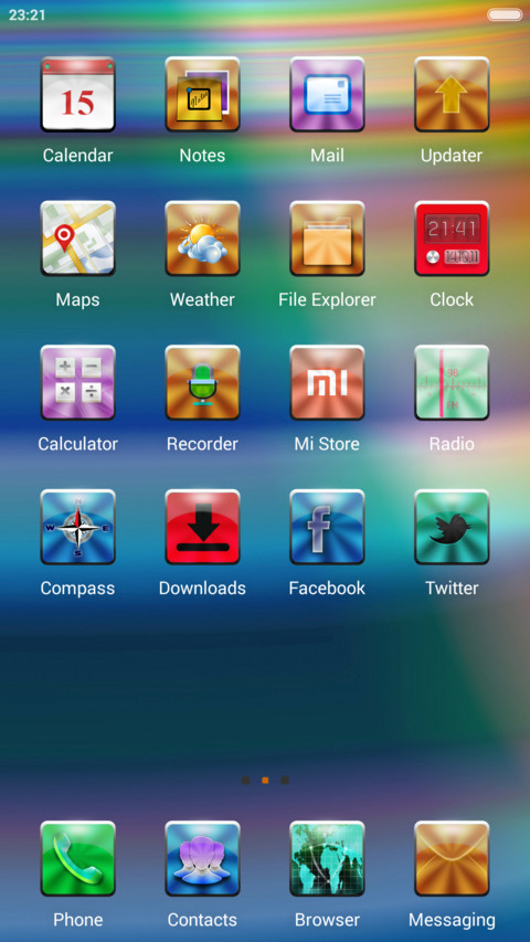  IN Pure OS screenshot