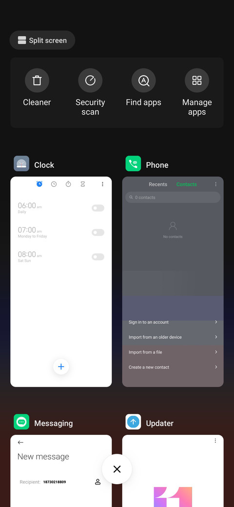 Blocky overlap screenshot