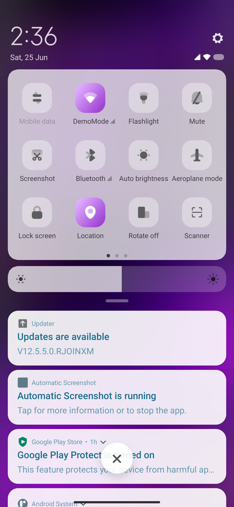 Dark Purple screenshot