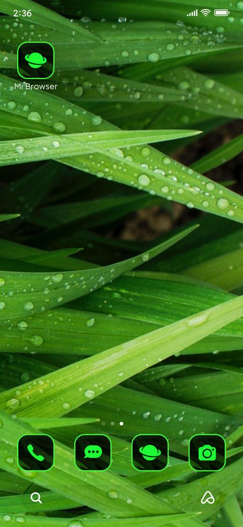 Rain grass screenshot