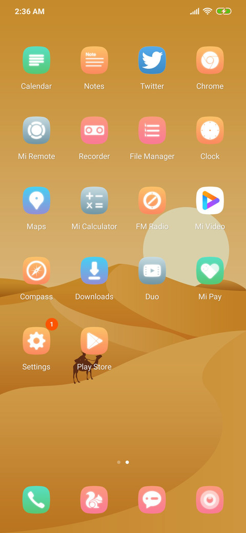 Gradient Desert screenshot