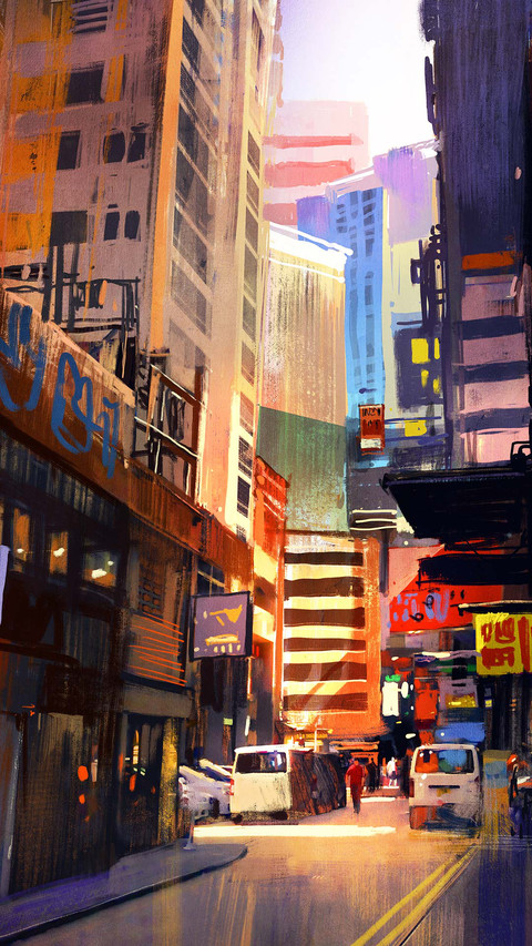 科幻电影里的城市 screenshot