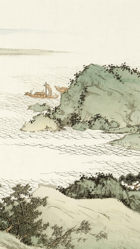 刘志明 拟古山水 screenshot