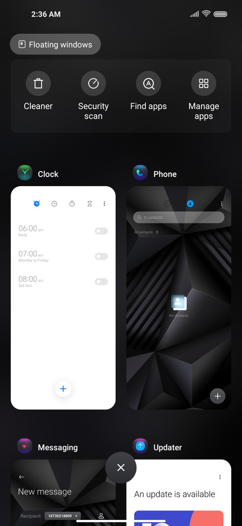 Black business screenshot