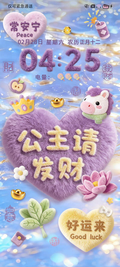 流水生财 毛绒小马 screenshot