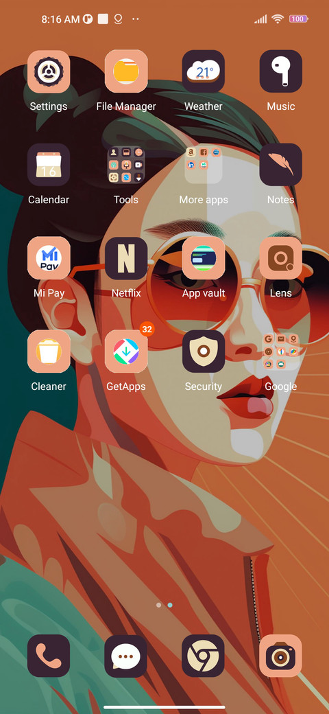 Glasses woman screenshot