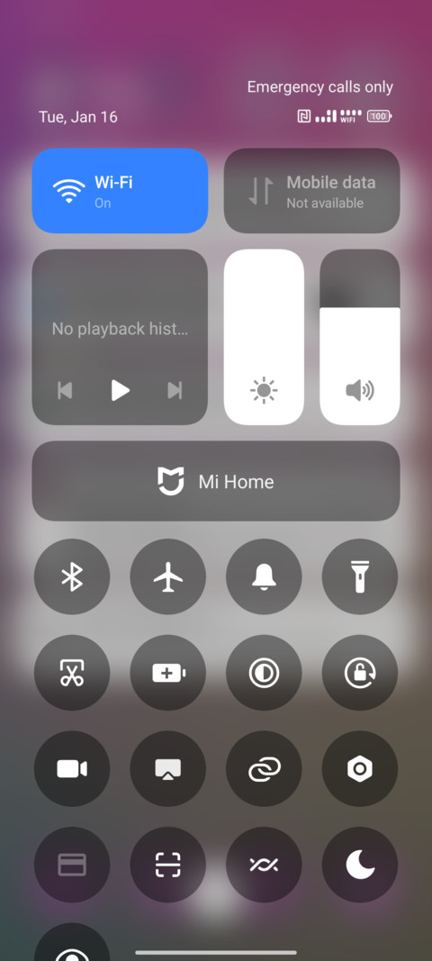 colorful gradients screenshot