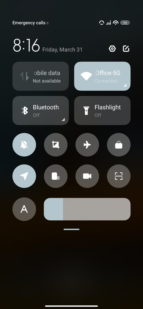 Calm screenshot