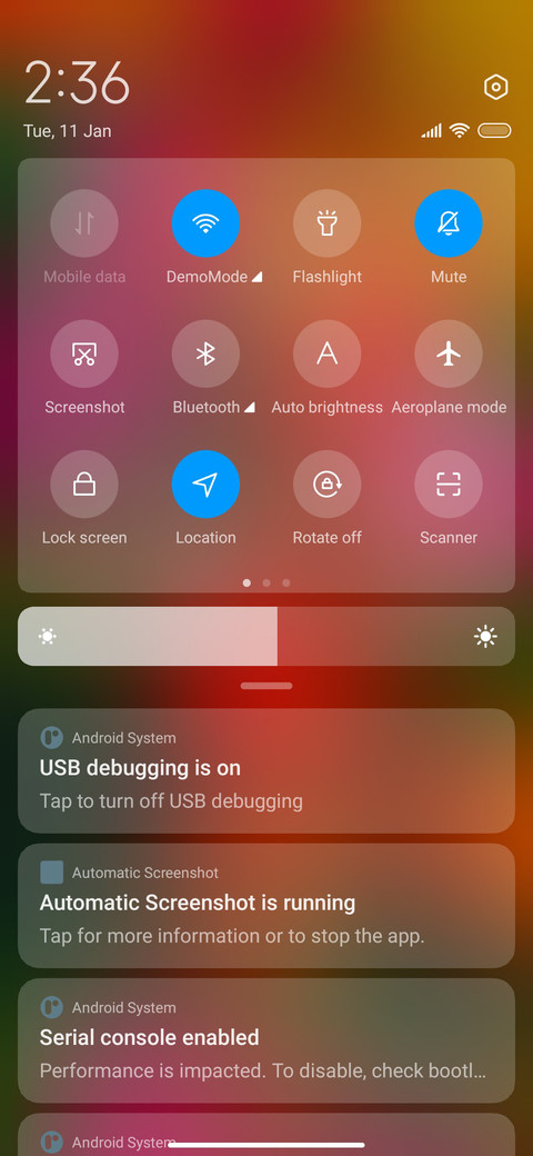 Tulip Vibrance screenshot