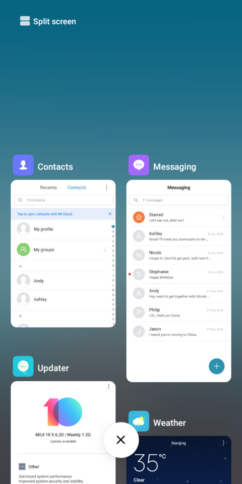 Relax screenshot