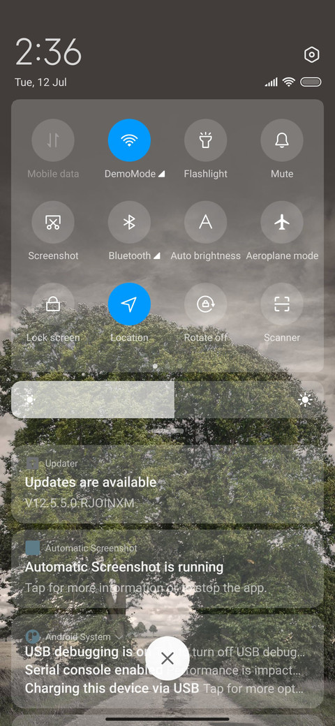 summer cloudy screenshot
