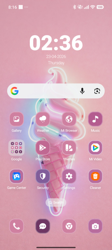 Neon Ice Cream screenshot