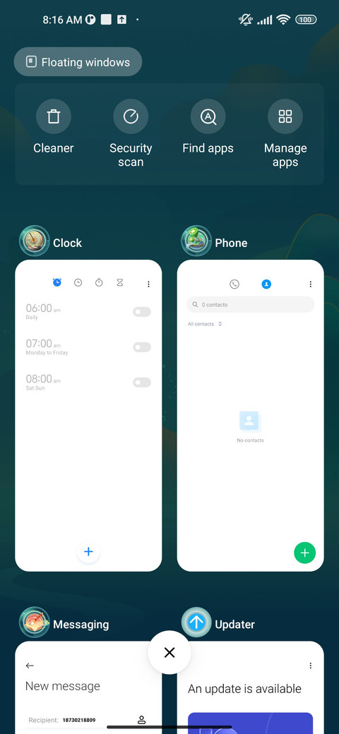 Meaning of Green screenshot