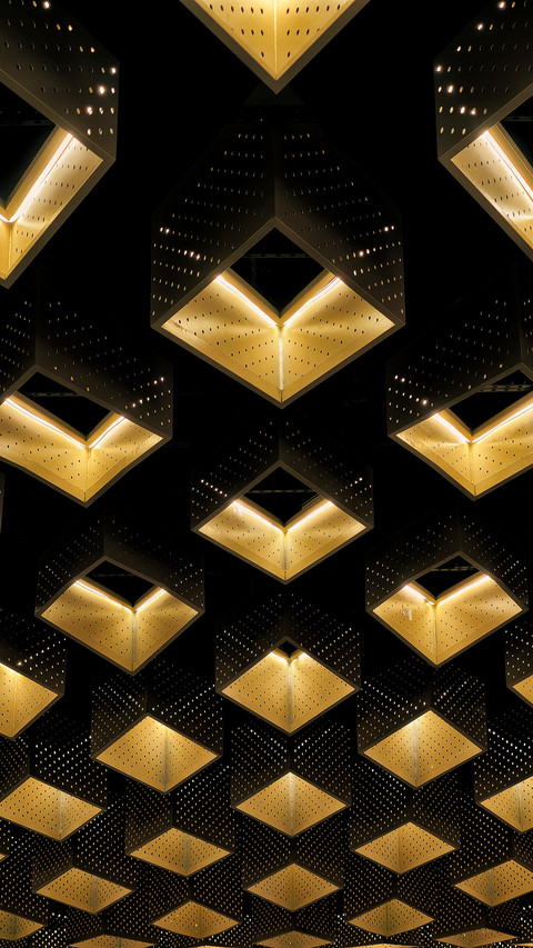 A geometric array that follows the line of sight 2 screenshot