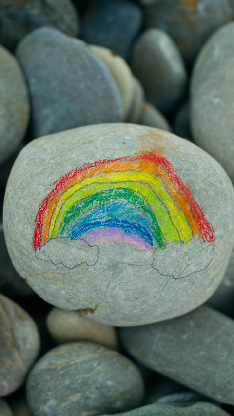 Stones on the rainbow screenshot