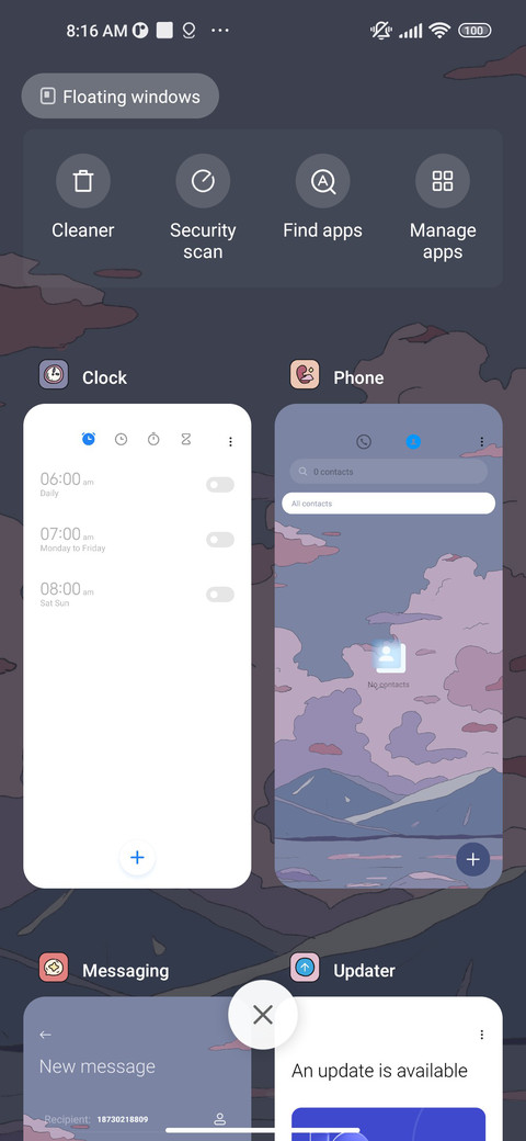 Ukiyo-e clouds screenshot