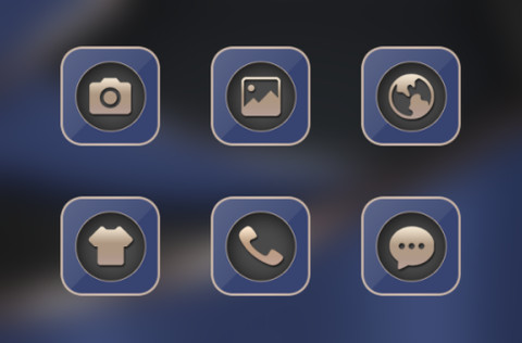 轻奢商务蓝 screenshot