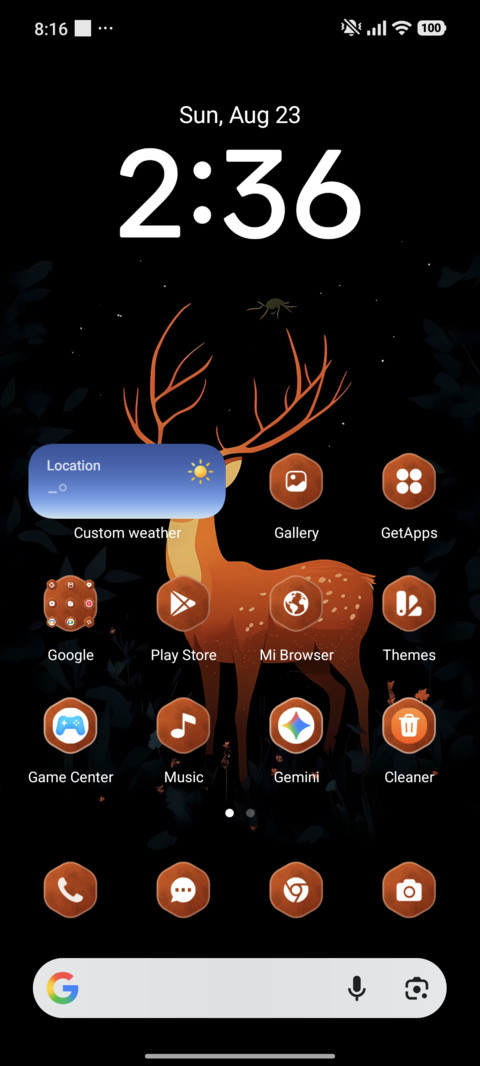 Amber Stag screenshot