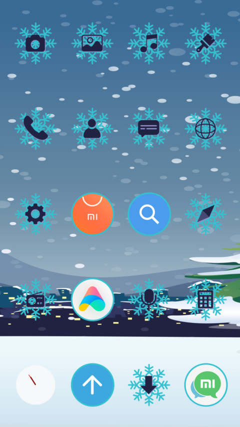 Snowfall_3MDS screenshot
