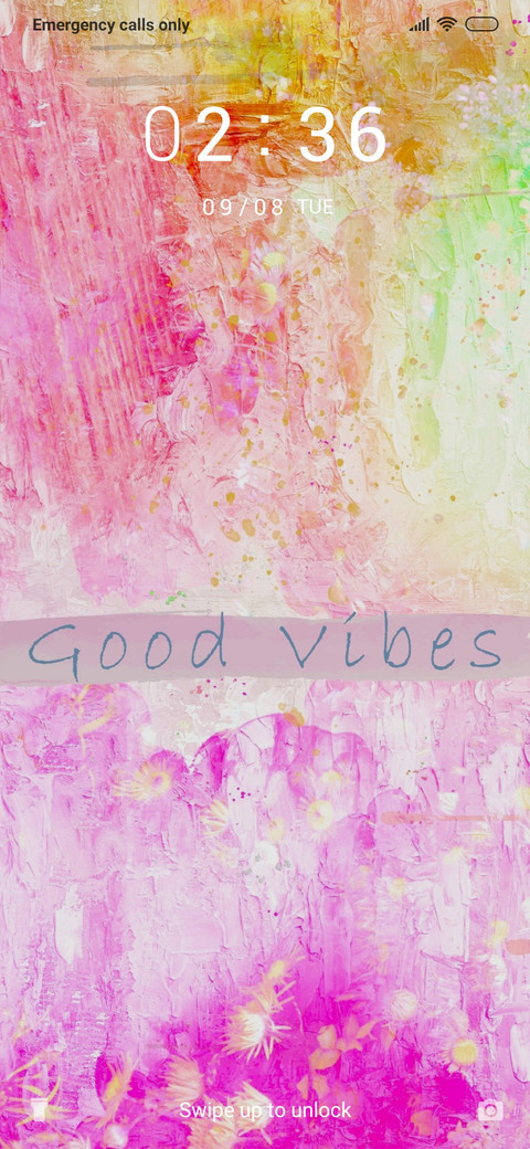 Watercolors Pink_3MDS screenshot