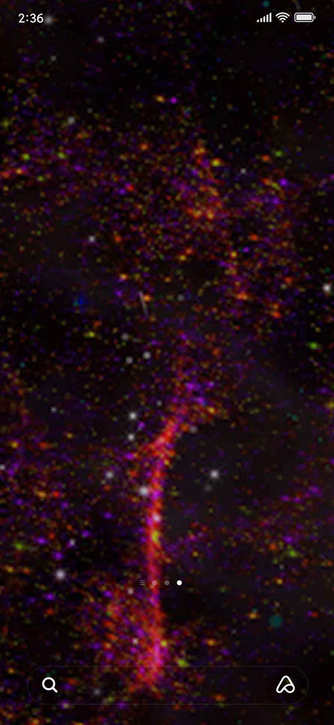  starry sky screenshot