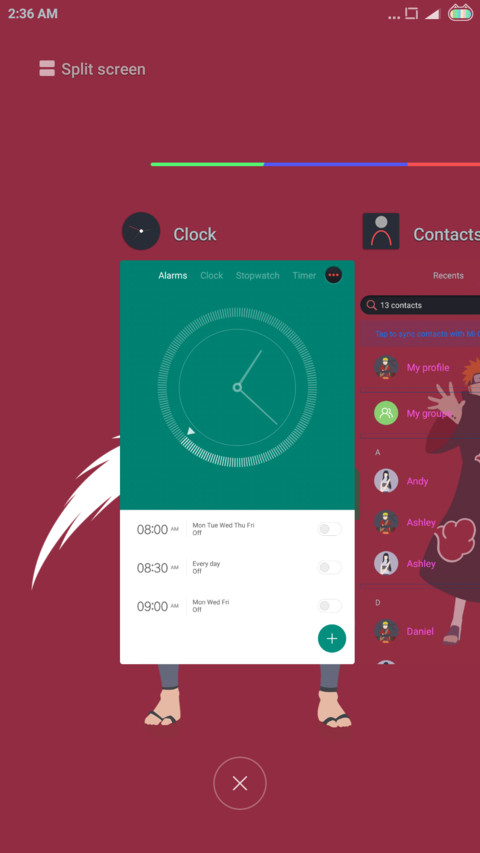 Anime Theme screenshot