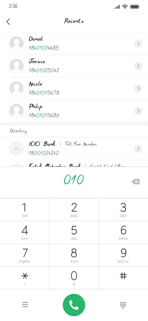 Feather script screenshot