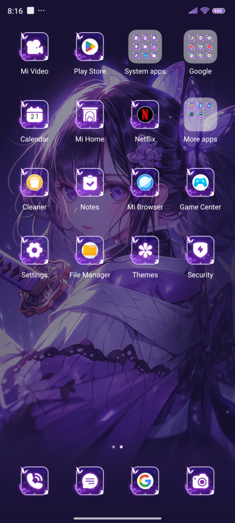 Lightning girl screenshot