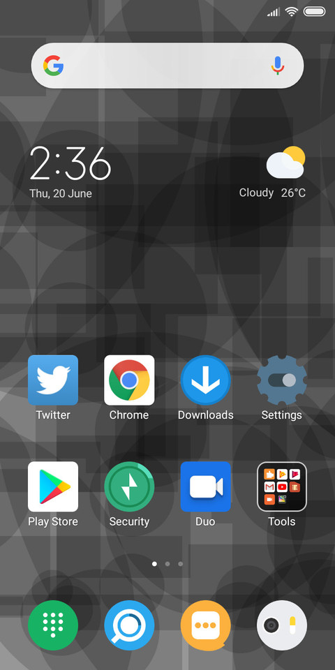 IUI 999 screenshot