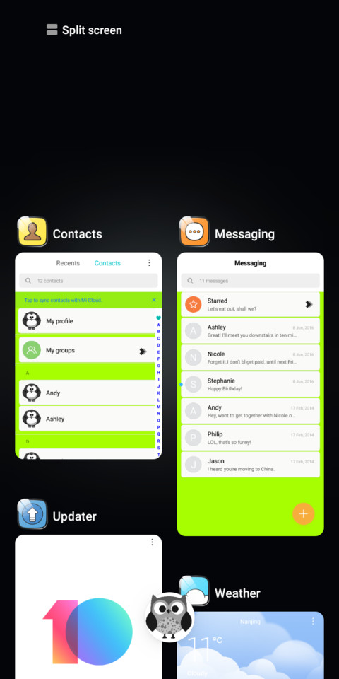 Night OWl  screenshot