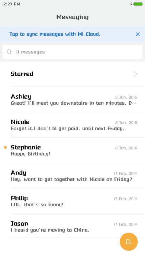 Growing screenshot