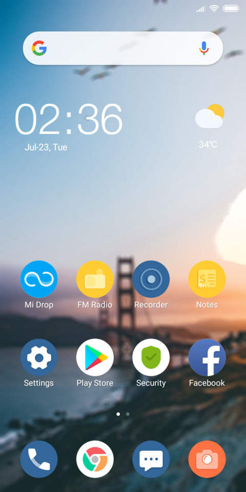 Bridge screenshot