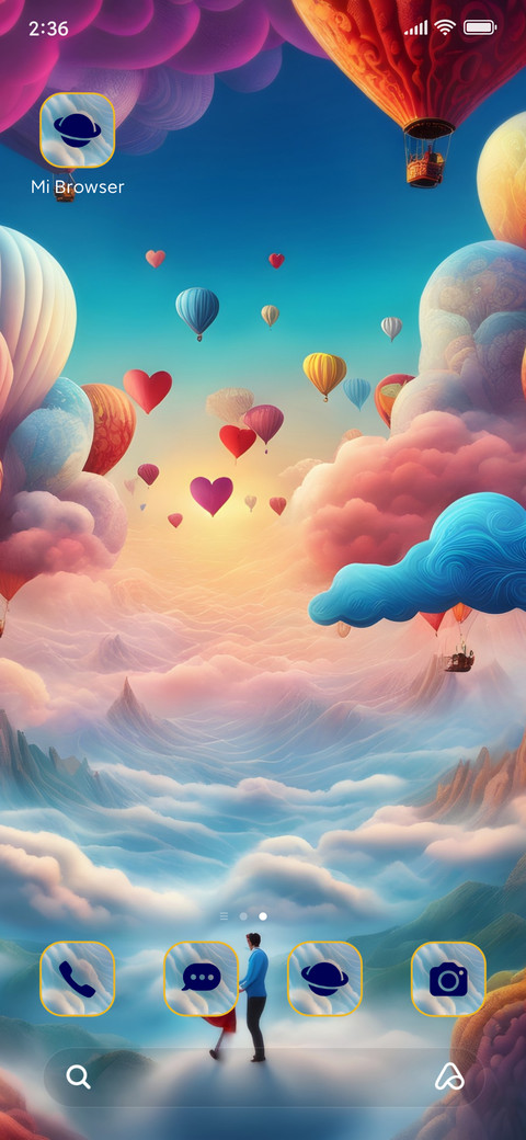 love clouds screenshot