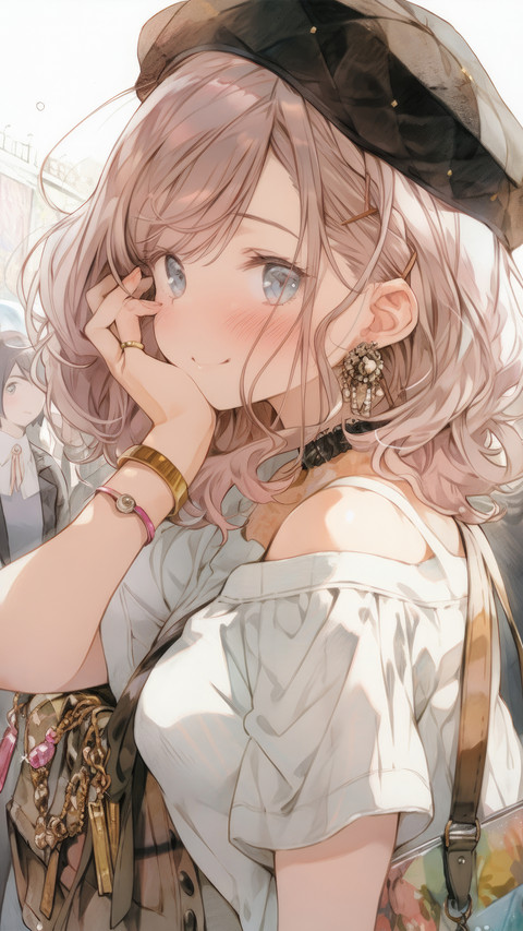 Anime girl screenshot