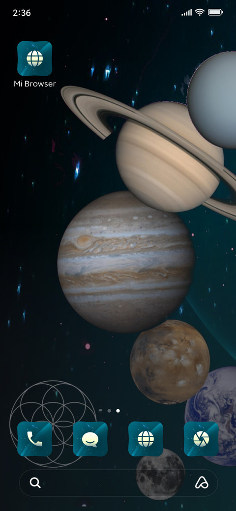 Celestial sign screenshot