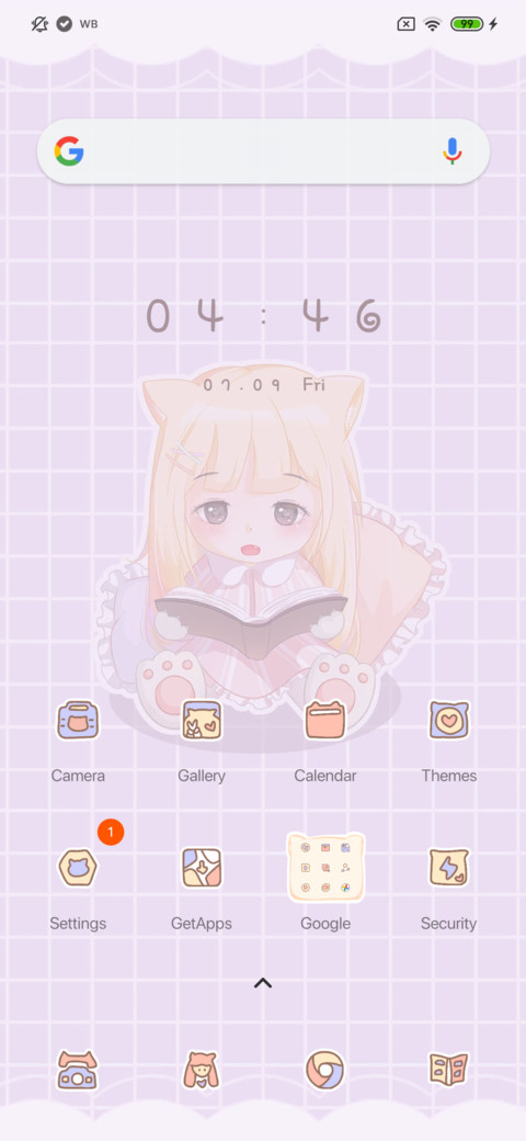 Book cat girl screenshot
