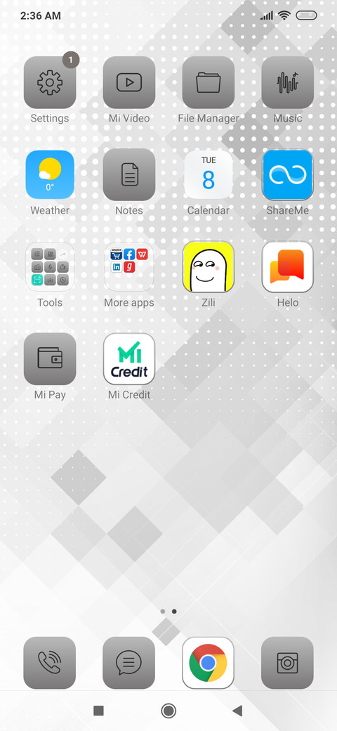 Grey Sqaures_3MDS screenshot