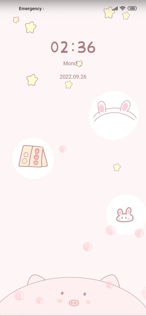 pink bubble screenshot