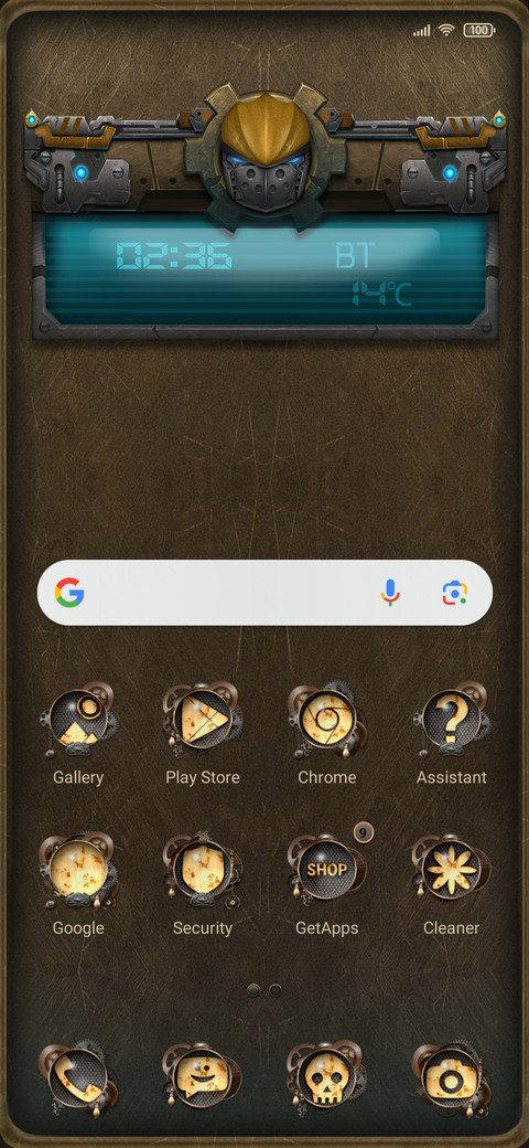 Steampunk 2.0 screenshot