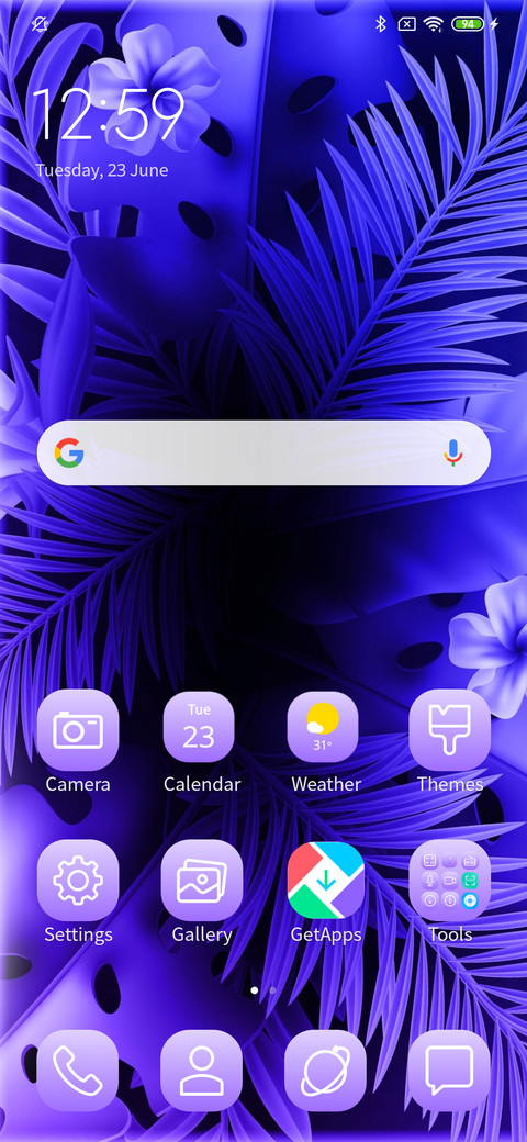Tropical Neon - Dark_3MDS screenshot