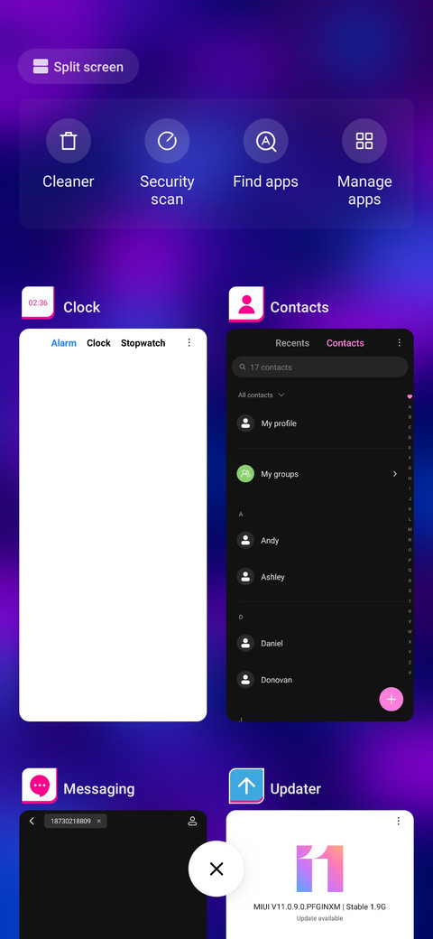 Abstract Mosaic - Dark_3MDS screenshot