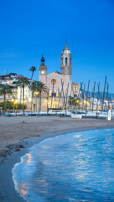 Spain catalonia barcelona province sitges screenshot