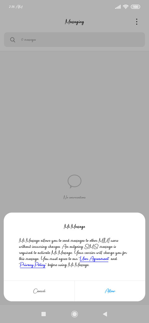 QuickOn screenshot