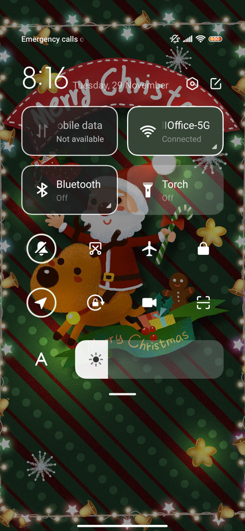 Cartoon Christmas screenshot