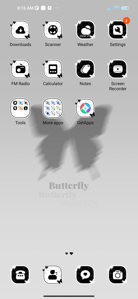 Black Butterfly screenshot