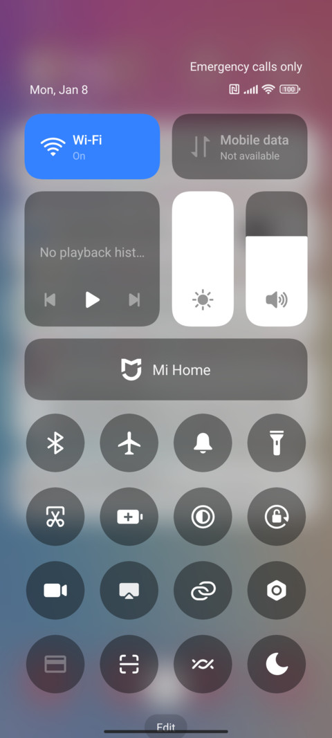 Gradient screenshot