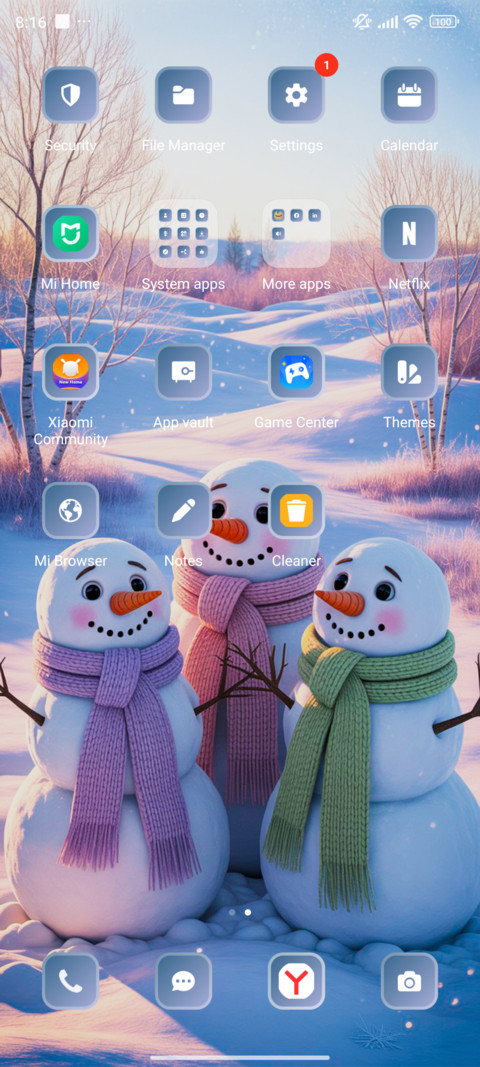 Snowy Friends screenshot
