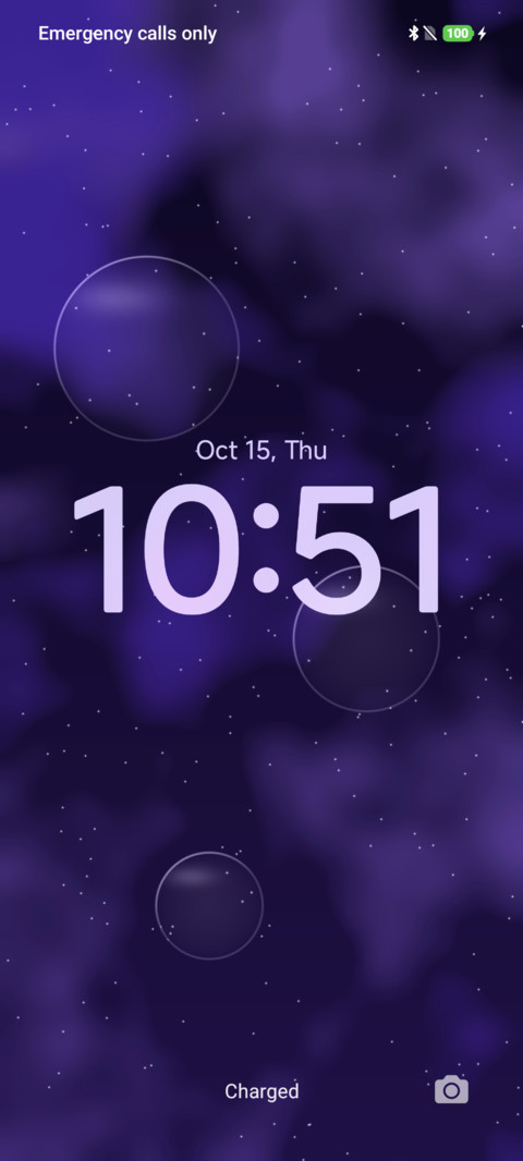 Purple Real Glass screenshot